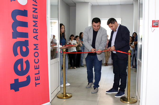 Վանաձորում բացվեց Team Telecom Armenia-ի զանգերի կենտրոնը