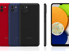 Samsung презентовала доступный смартфон Galaxy A03 с мощной камерой