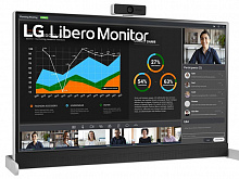  LG презентовала монитор с подставкой будущего
