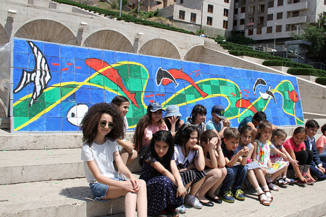 Традиционное мероприятие в День защиты детей прошло в Центре искусств Гафесчян при поддержке Beeline Армения