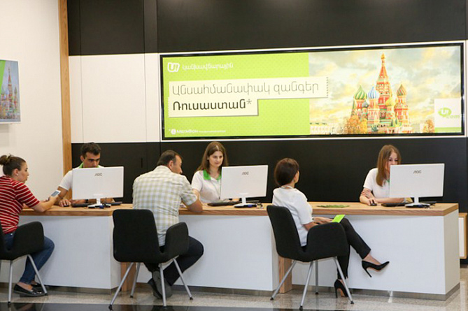 Ucom opens new sales and service center at Armenia’s Zvartnots airport