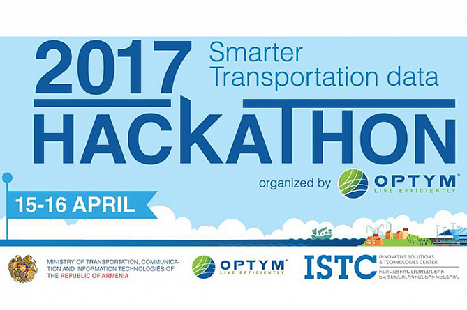 Winners of the first hackaton smarter transportation data named