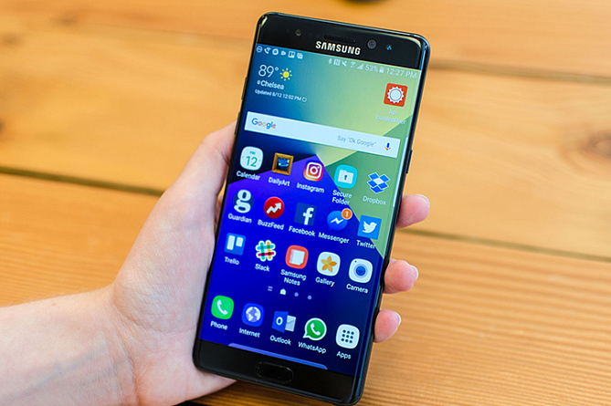 Samsung вернет в продажу Galaxy Note7