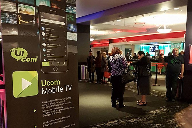 Армянская компания Ucom представила мобильное приложение Mobile TV в США  