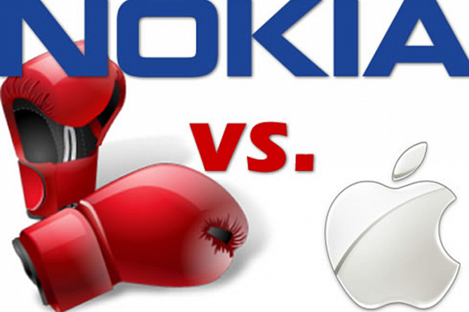 Nokia подала в суд на Apple за патентные нарушения