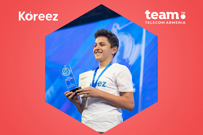 Team Telecom Armenia стал технологическим партнером образовательного "Оскара" - премии Koreez