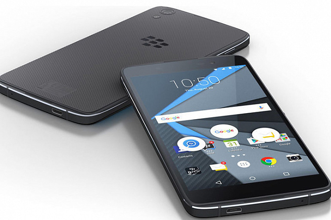 В сети появилось изображение нового смартфона BlackBerry Neon